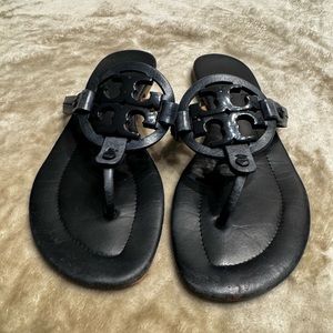 Tory Burch NAVY BLUE Miller Sandals